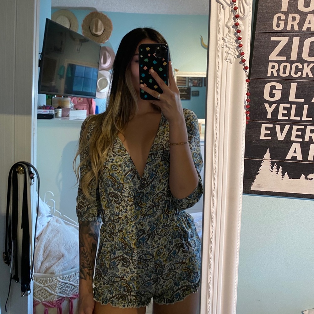 Floral Romper